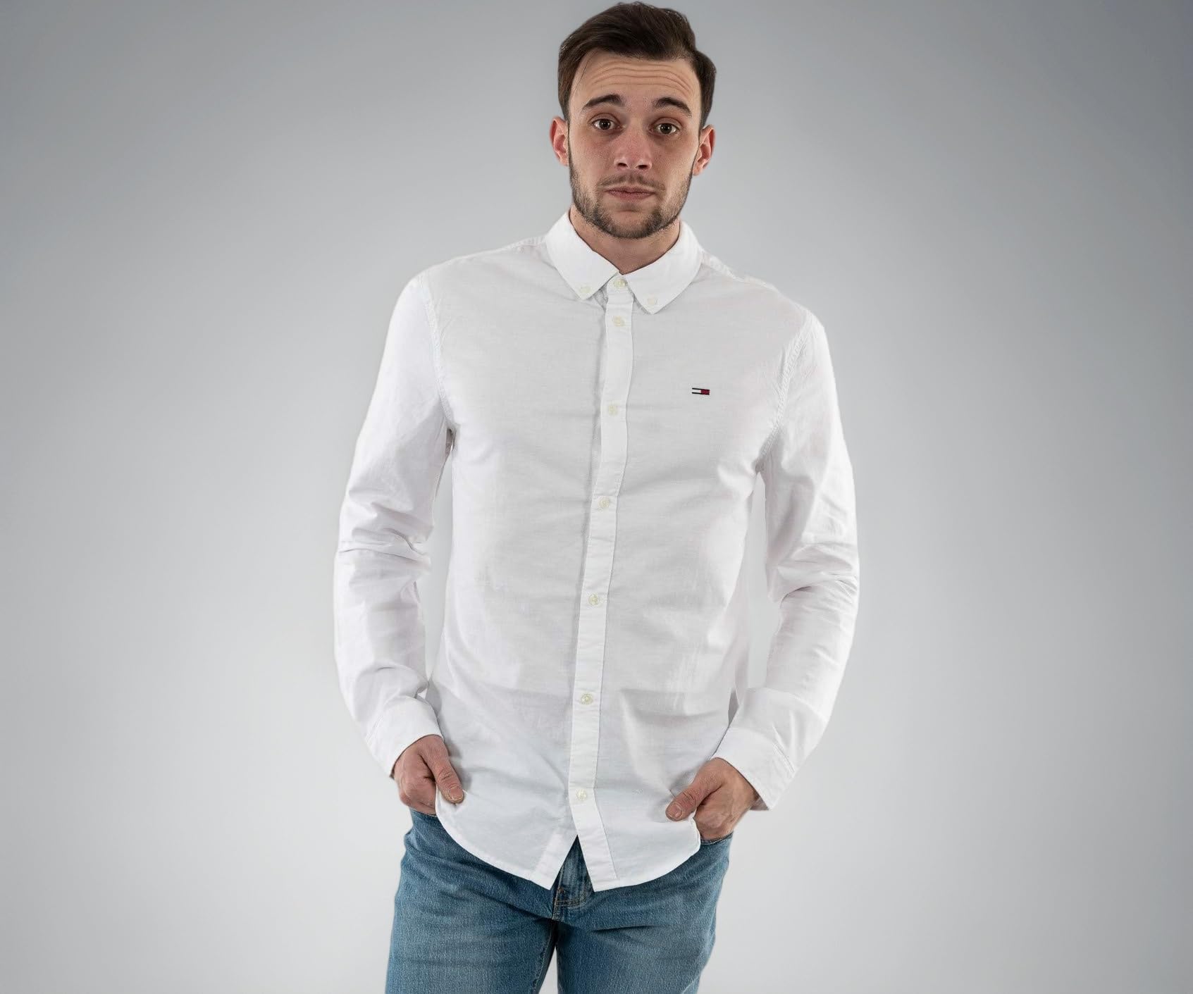 Menโs TJM Long Sleeve Shirt