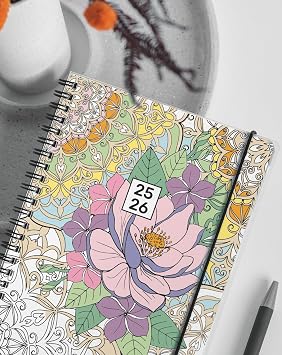 BRUNNEN School Calendar 2025/2026 ZENart | A5, Plastic