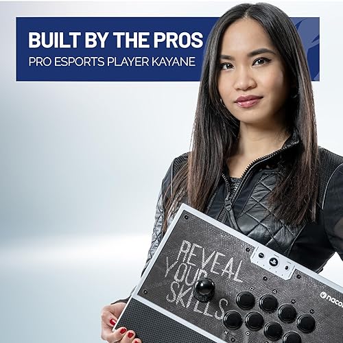 Miniatura 8 de NACON Daija Arcade Fight Stick Officially Licensed for PlayStation PS5, PS4 and Windows 10 11 PC