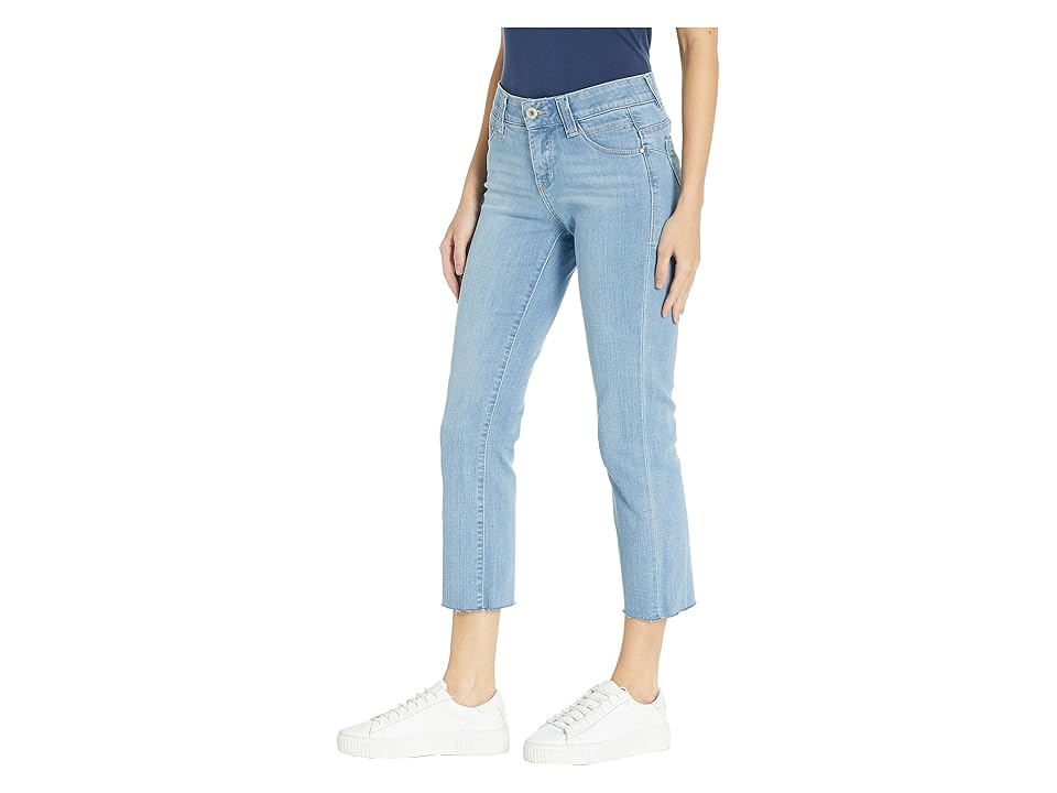 

Jag Jeans Ruby Straight Denim Crop Pants in Island Blue (Island Blue) Women's Jeans