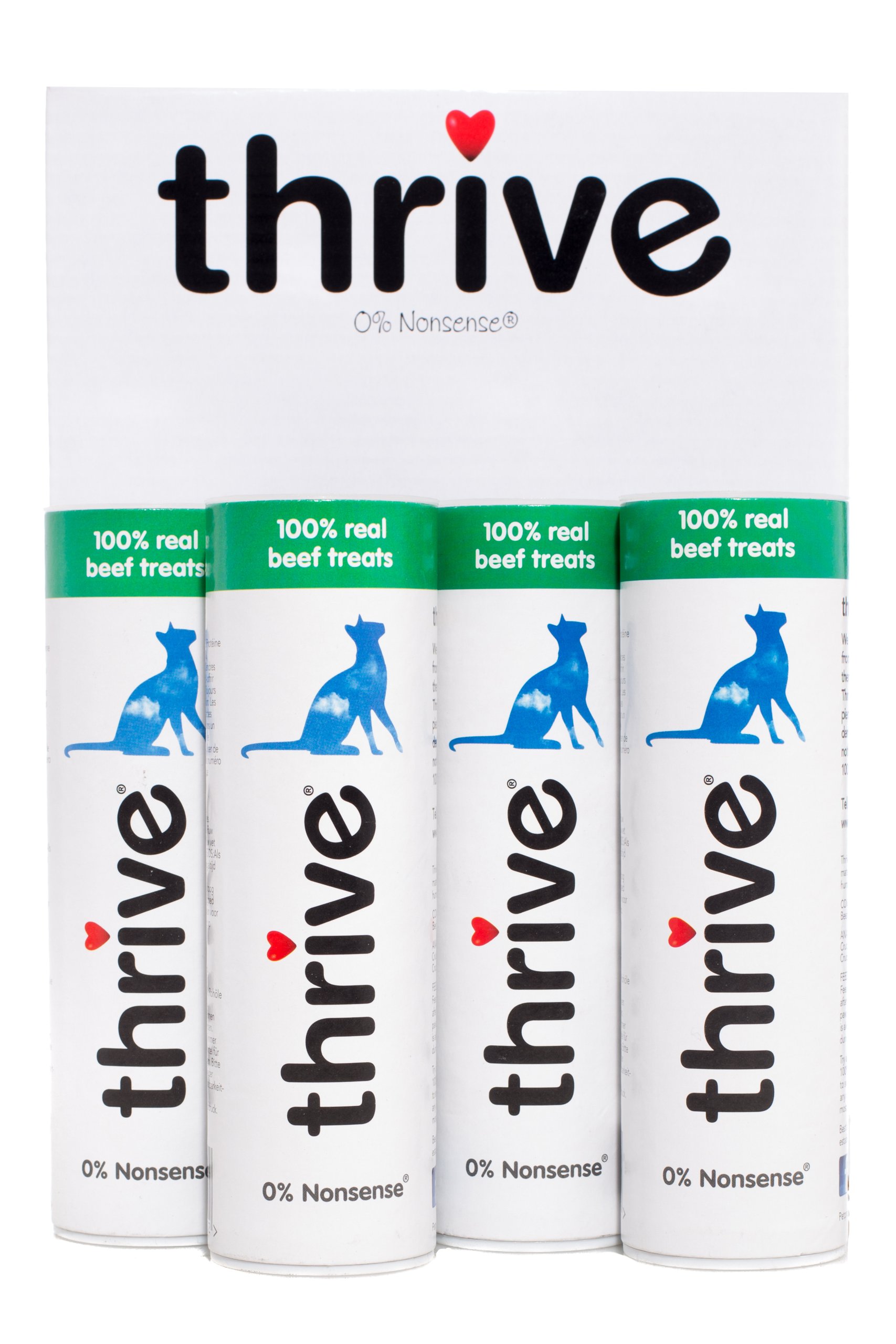 Thrive Cat Treats - Assorted Chicken, White Fish, Tuna & Chicken Liver,(Pack of 4) — view 9