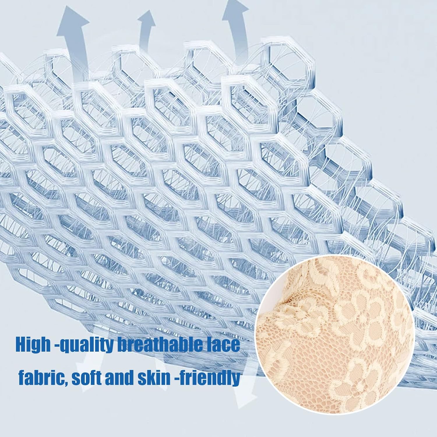 Suxgumoe Ladies Lace Arm Sleeves, 38 CM Long Elegant Tea Party Gloves, Women Elbow Length Long Gloves - Image 5