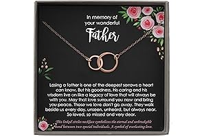 14k Rose Gold Memorial Necklace