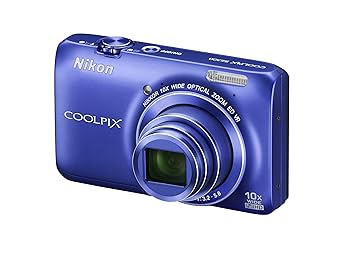 デジタルカメラ Nikon COOLPIX S6200 Blue Amazon.com : Nikon COOLPIX S6200 16 MP Digital Camera with