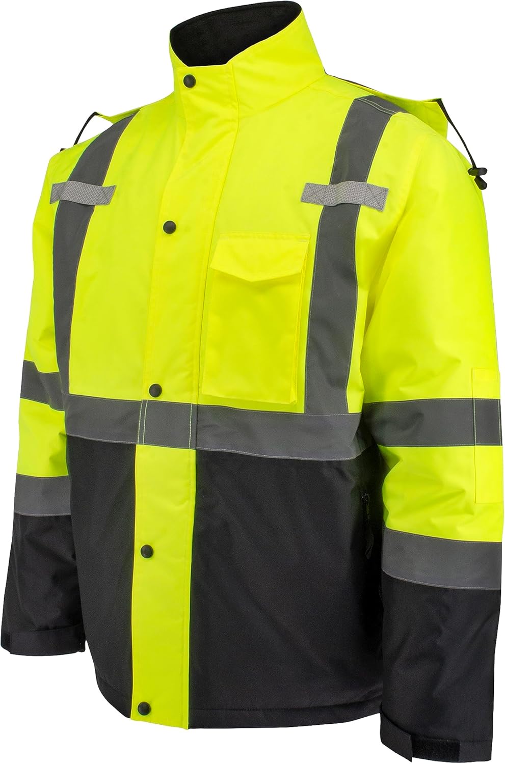 Radians Unisex Sj411qb Class 3 Economy Parka With Quilted Lining