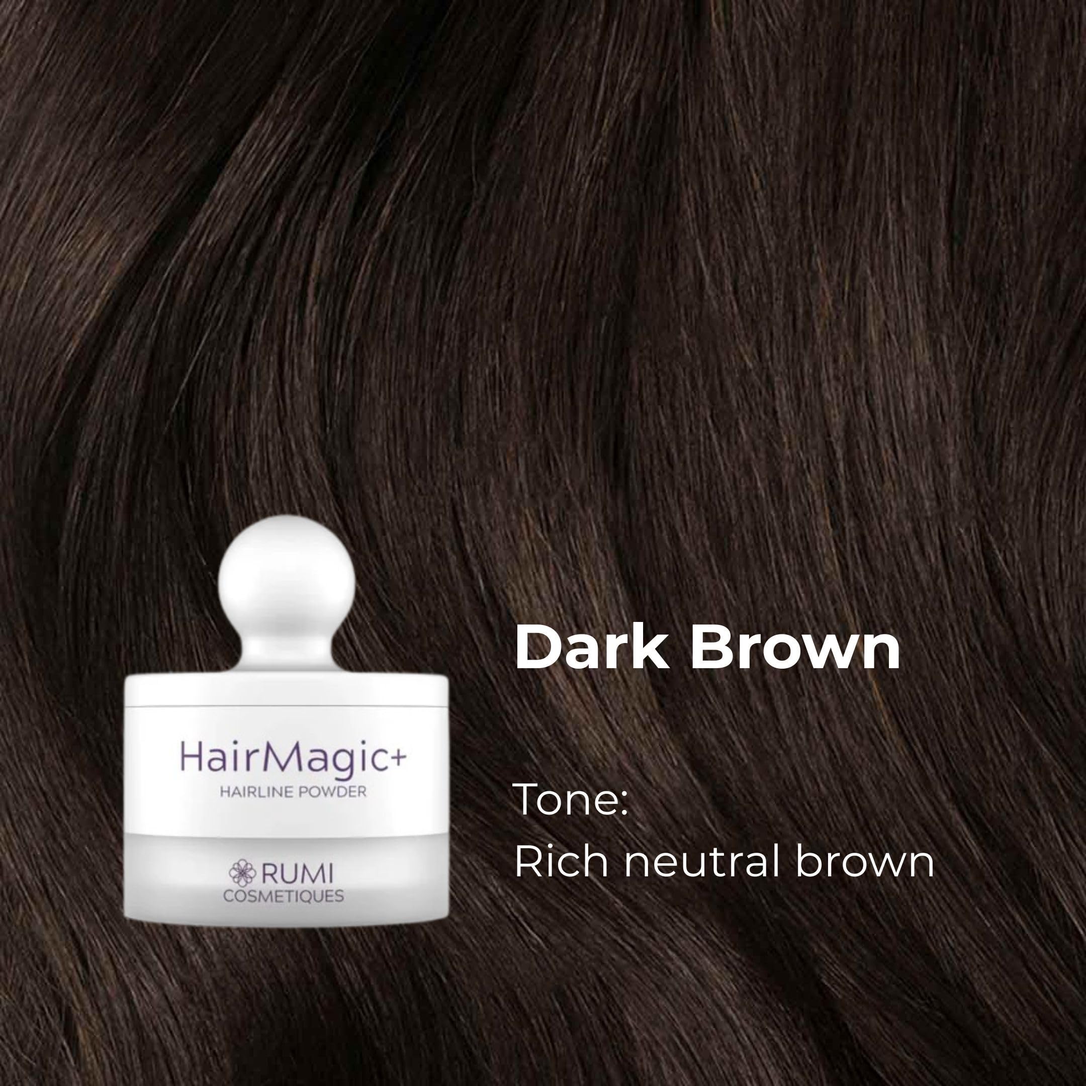 Rumi Cosmetiques HairMagic+ Root Touch Up Powder