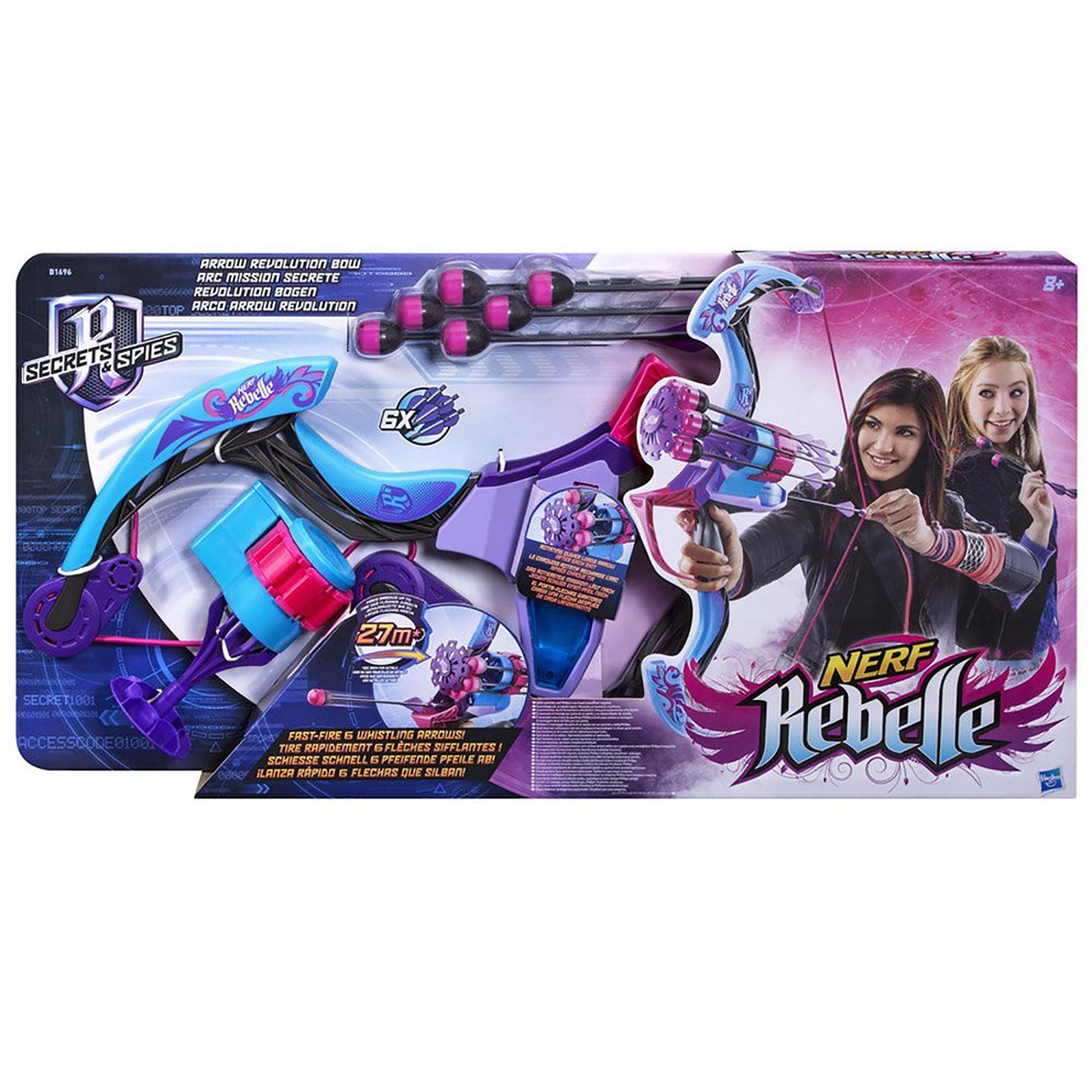 Nerf - Rebelle, Arc espion avec flèches Nerf - Rebelle, Arc espion avec flèches