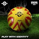 Nivia Kross World Football (Spain) Training Ball, 32 Panels, Durable Rubber Hand-Stitched, Latex Bladder, As Per AIFF Standards, to Play On Both Natural and Artificial Grass (Size - 5, Multicolor) gallery image