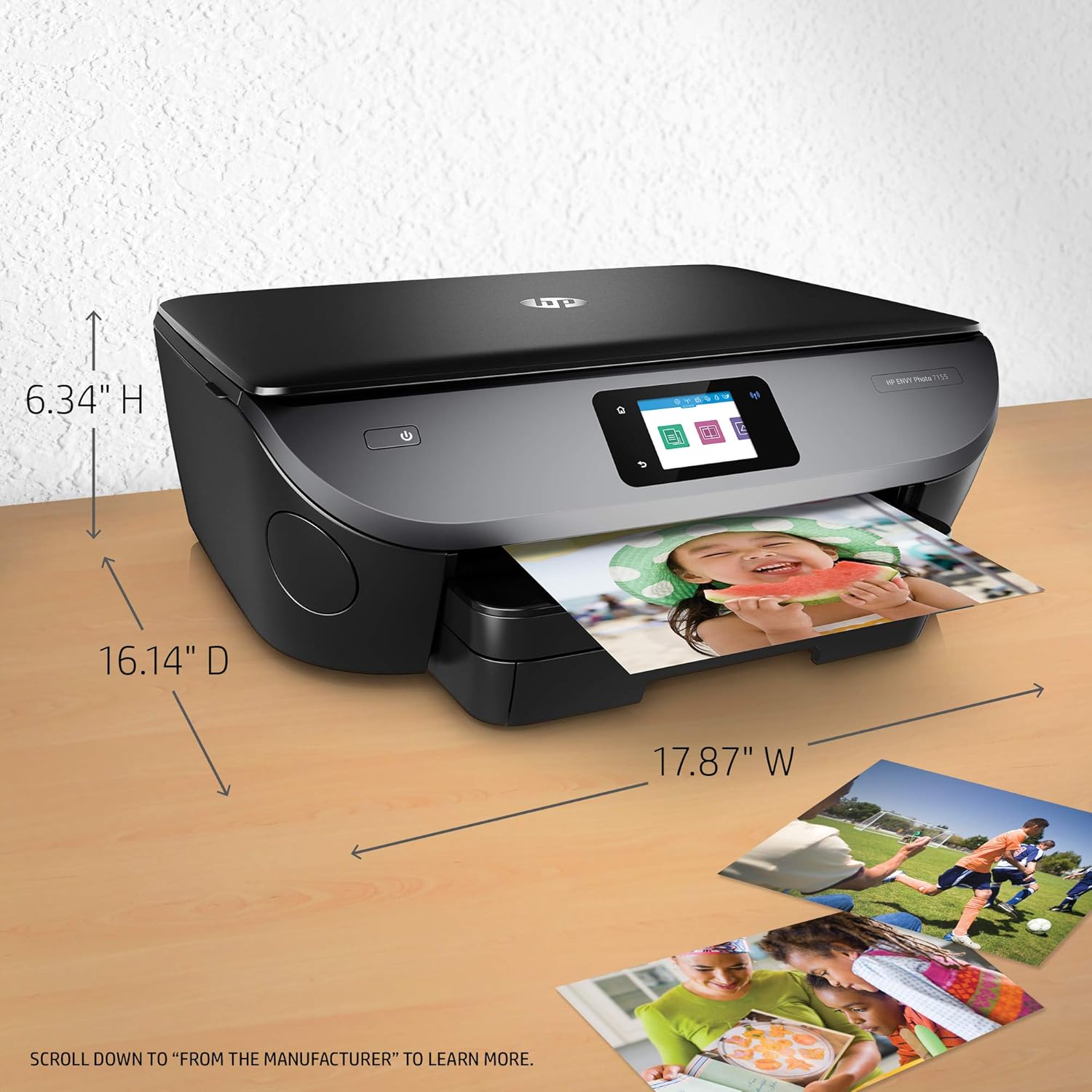 Buy Hp Envy Photo 7155 All In One Photo Printer With Wireless Printing Hp Instant Ink Works With Alexa K7g93a Online In Turkey B074p4zs68