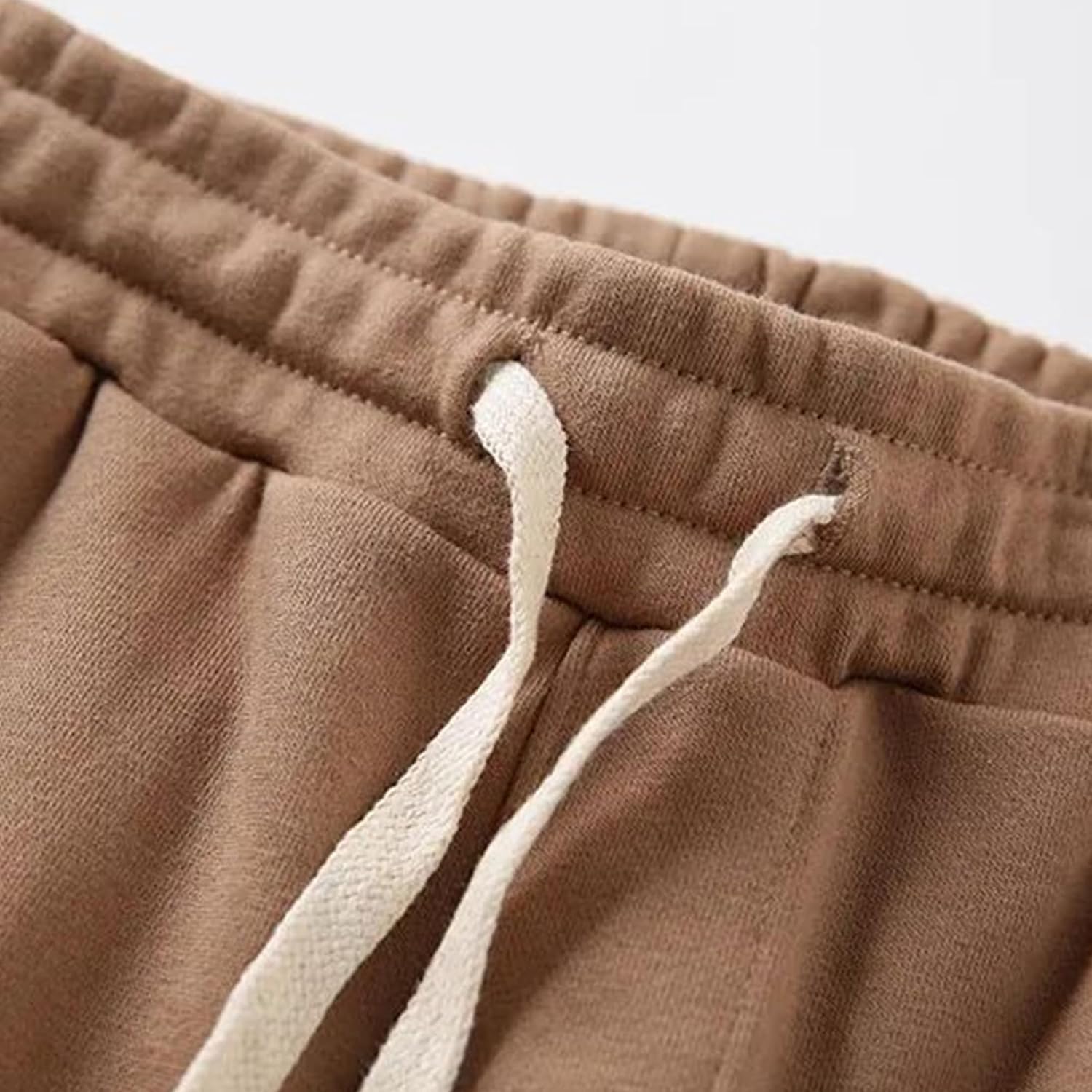 DGHM-JLMY Men's Elastic Loose Casual Solid Color Shorts Drawstring Comfy Jogger Shorts Summer Sports Athletic Workout Shorts