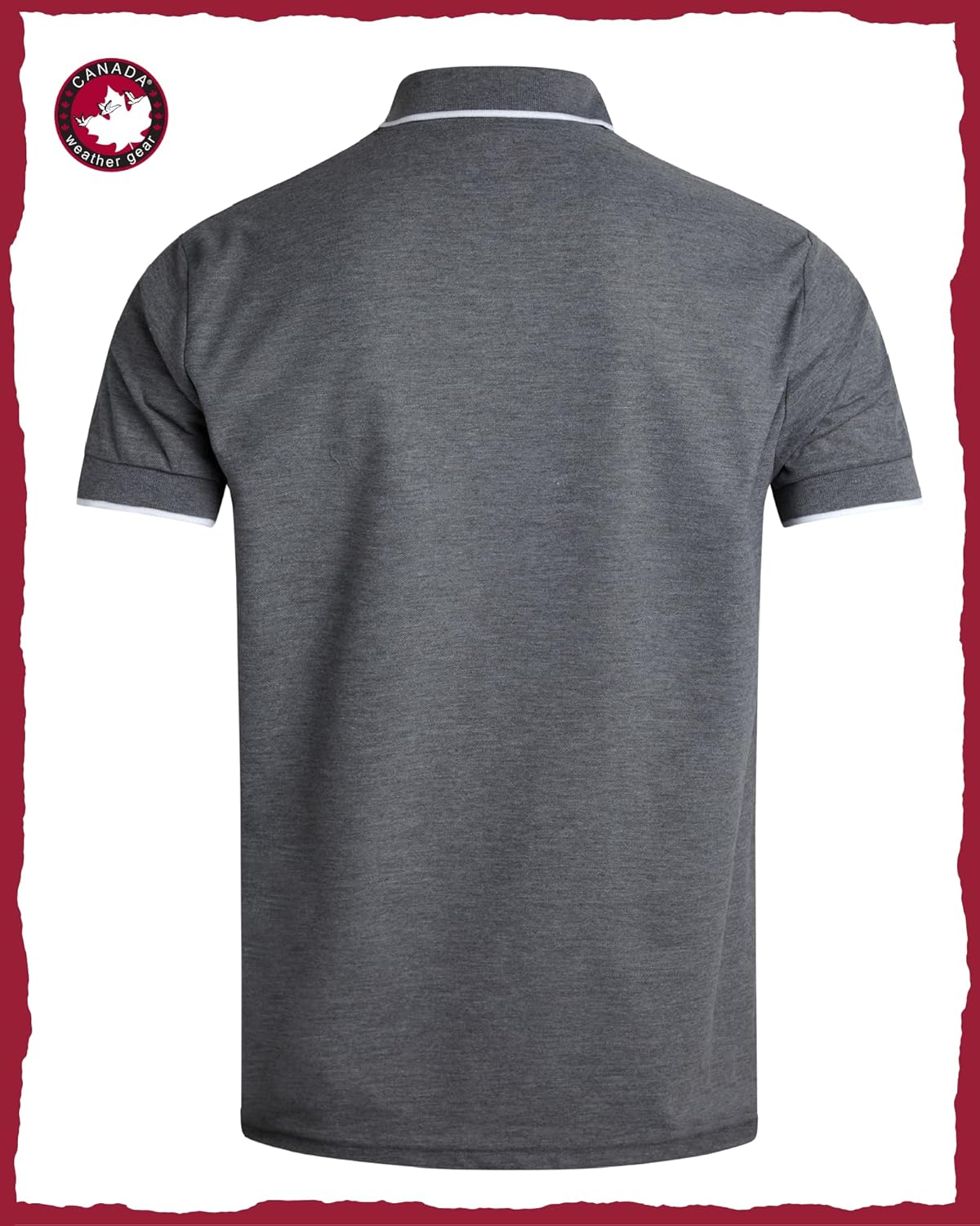 CANADA WEATHER GEAR Camisa polo masculina – polo de desempenho de manga curta elastano com acabamento contrastante na gola (tamanhos: P-2GG) em promoção! Veja a oferta e mais achadinhos de Camisetas 6 Hoje é o melhor dia para comprar CANADA WEATHER GEAR Camisa polo masculina – polo de desempenho de manga curta elastano com acabamento contrastante na gola (tamanhos: P-2GG) com aquele preço maroto! Promoção! Aproveite a oferta! 6