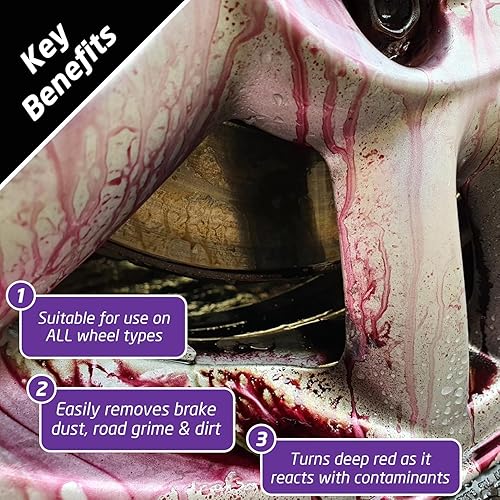 Miniatura 4 de Wonder Wheels Limpiador de ruedas Super Change de Color, 35 Fl Oz