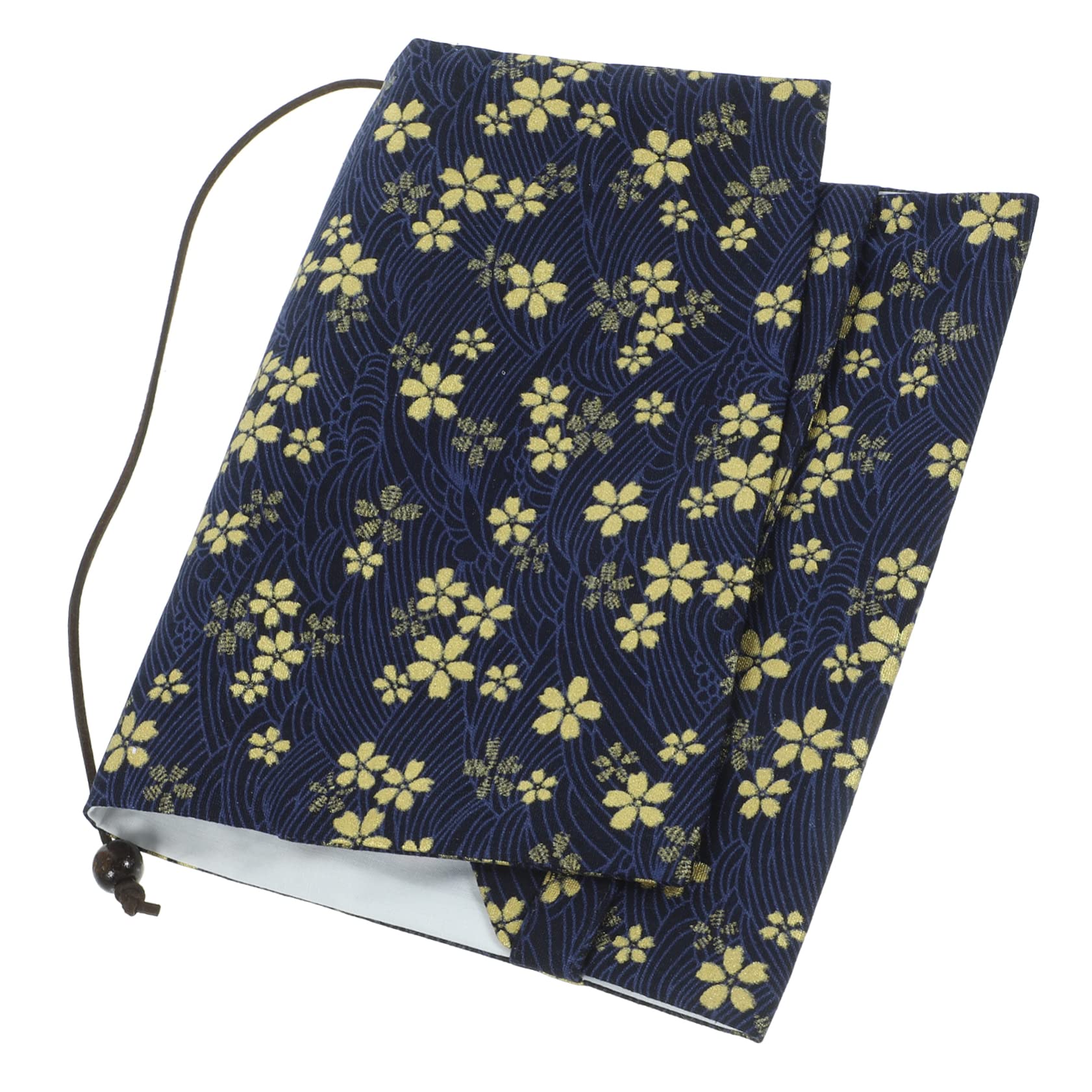 MAGICLULU 4piezas Cubierta De Libro Decorativa Tela De Flores Para Estudiantes y Notas Reutilizable Para Libros De Tapa Dura Diseño Ecológico y Ligero