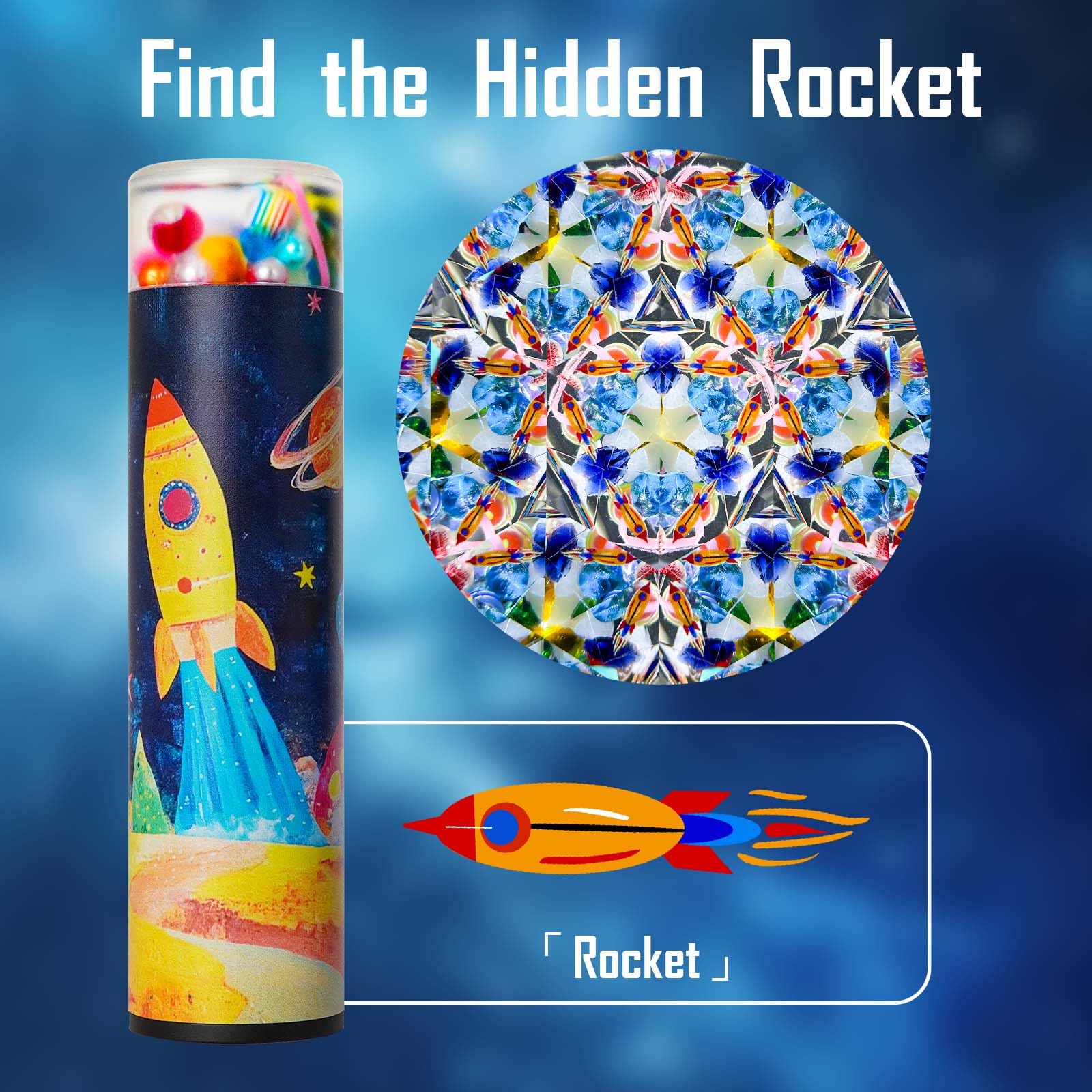 Kaleidoscopeおまけ付き Kaleidoscope Toy | Jungle Moon Adventure | Spark Creativity