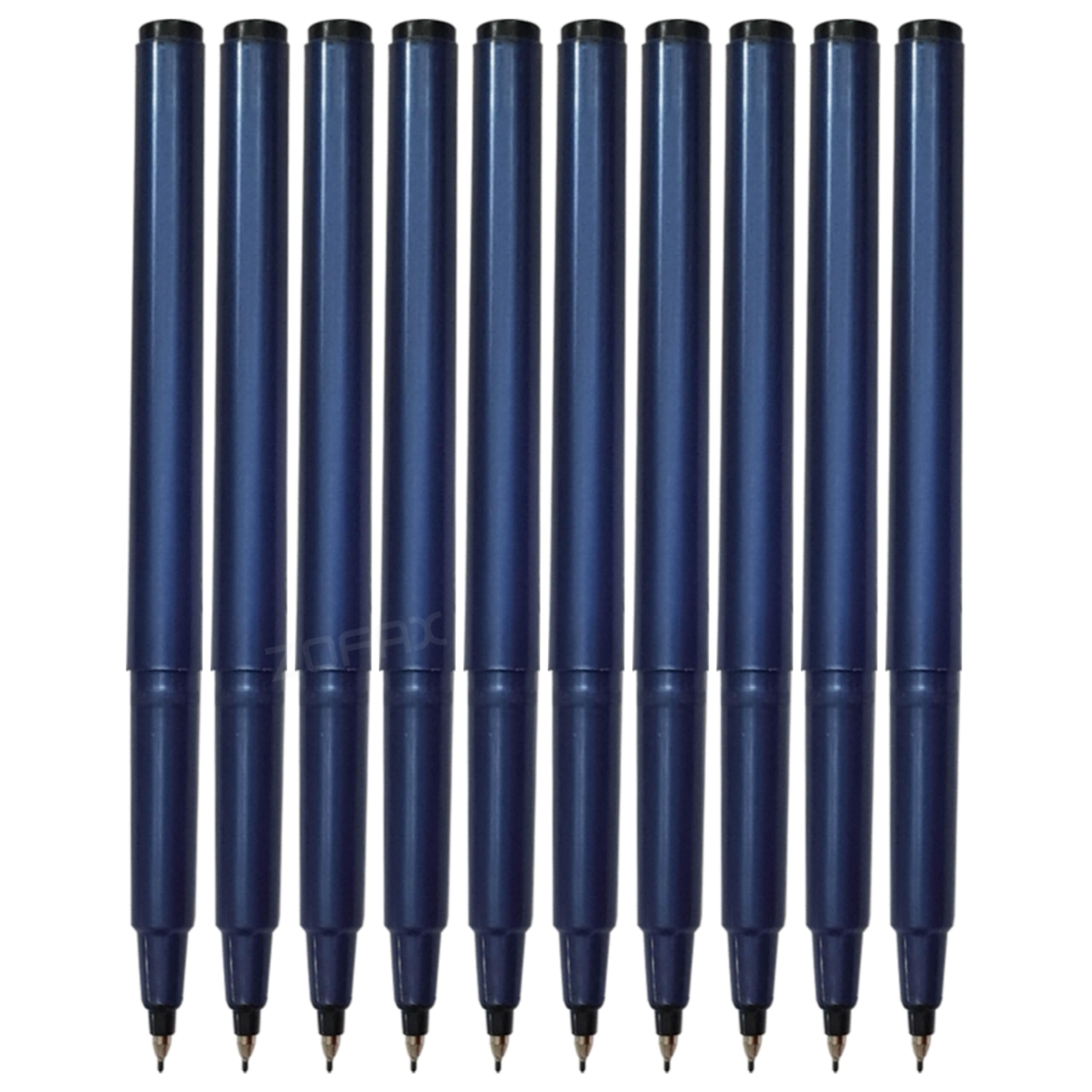 HF830 Fineliner Pens, BLACK, Fine Point (0.5mm), Pack of 10 - Image 4