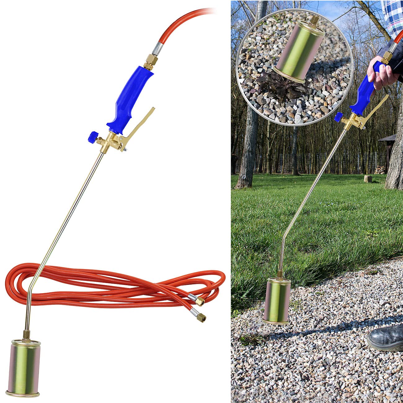 Désherbeur thermique professionnel à gaz UBR-10 [AGT]
