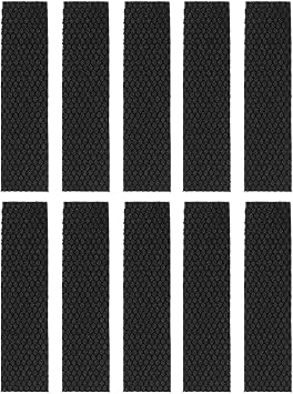 Air Conditioning Filter Cotton Three-Layer Filtration System For HVAC Units Indoor Air Quality Improvement Dust Protection Black 215x50mm 5 Pack10PCS