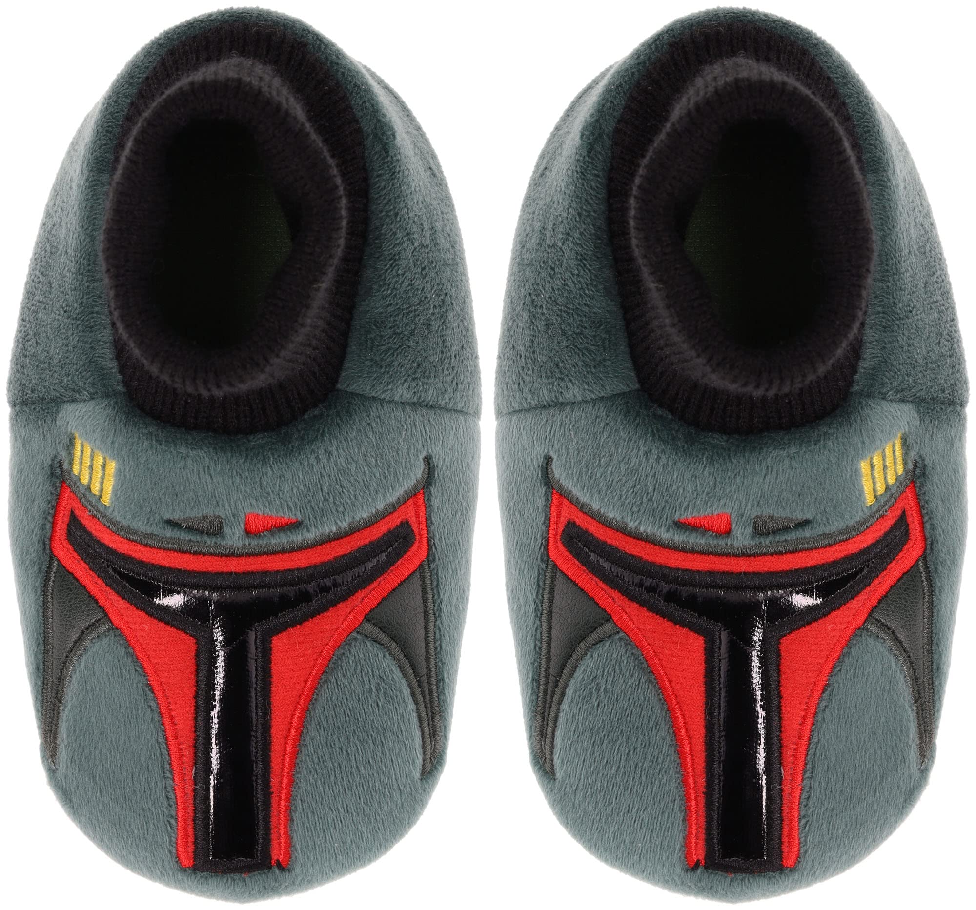 Pantoufles Star Wars Grogu Vertes Unisexes Adultes - Oreilles 3D, Polyester Doux - Cadeau Fan, Confort Maison, Licence Officielle