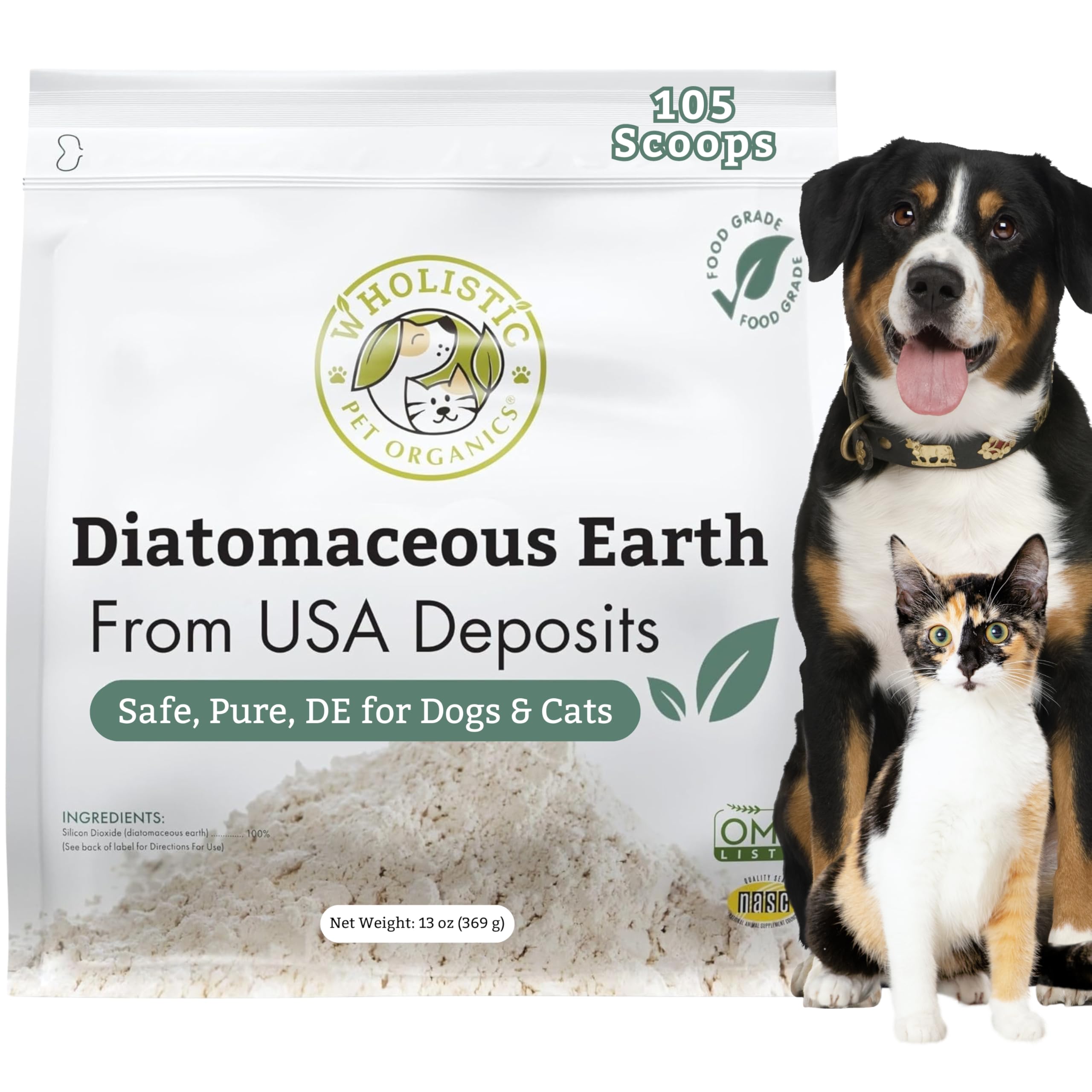 Wholistic Pet Organics Diatomaceous Earth