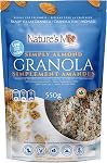 MADE IN CANADA - Nature's Mix Simplement de Granola d'amande - Sucre faible - Ingrédients locaux, simple amande Granola, 550 Grams