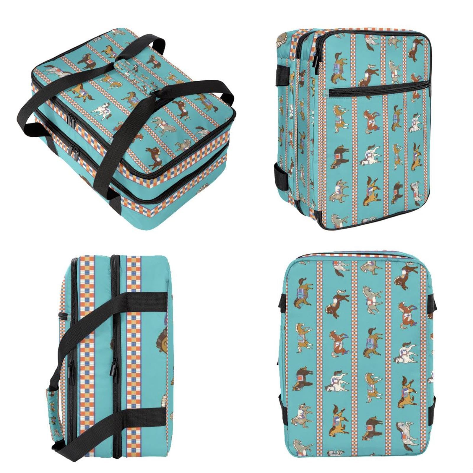 Grand sac à déjeuner isotherme pour homme et femme, double couche, étanche, étanche, réutilisable, sac fourre-tout pour le travail, l'école, le pique-nique, la plage, le camping, les voyages, motif