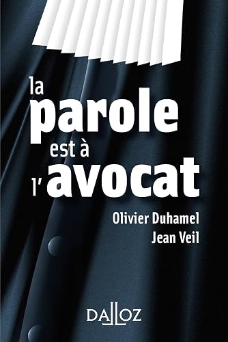 La parole est à l'avocat