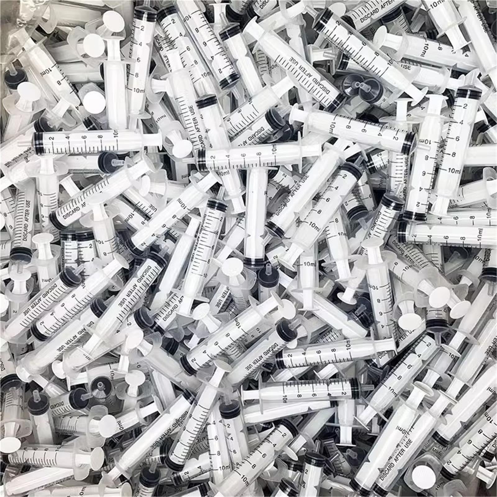 Siringa in plastica senza ago da 1-60 ml per l'alimentazione e la distribuzione degli animali(30ml bulk 100 pieces)