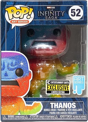 Miniatura 6 de Funko Marvel Infinity Saga Thanos Art Series Pop! Figura de vinilo con pop premium! Protector Entertainment Earth Exclusivo
