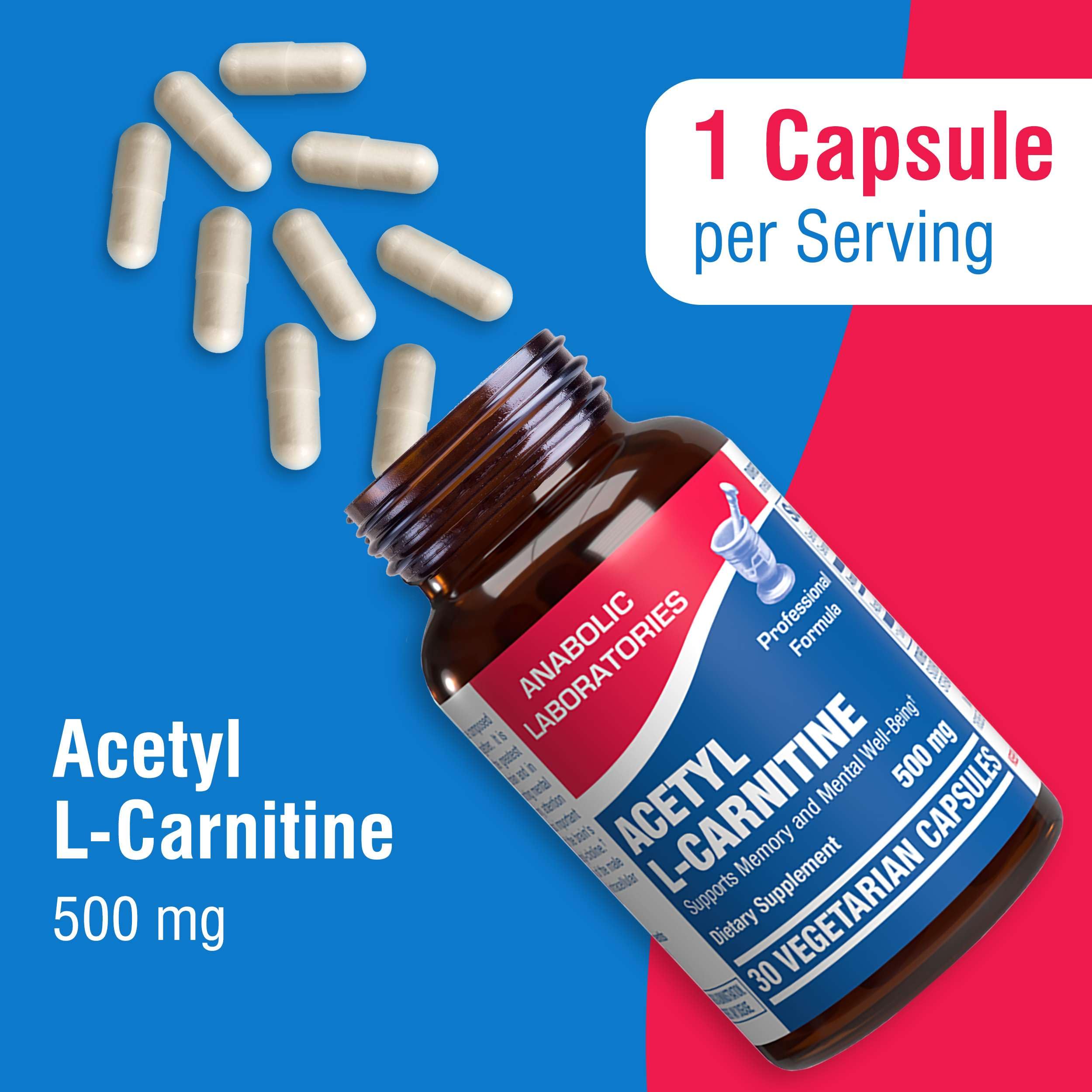 l carnitine anabolic Anabolic Laboratories Acetyl L-CARNITINE 500mg 30 Caps: Buy Online at Best  Price in UAE
