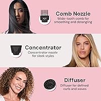 Vista 6 de L'ANGE HAIR PowerStyle Secador de Cabello Iónico Turbo 1875W Secado Rápido y Peinado de Precisión para Looks Duraderos y Sin Frizz Tecnología