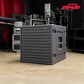 SKB 12Uラックケース Amazon.com: SKB 12U Roto Rack Case - Durable Polyethylene Gear