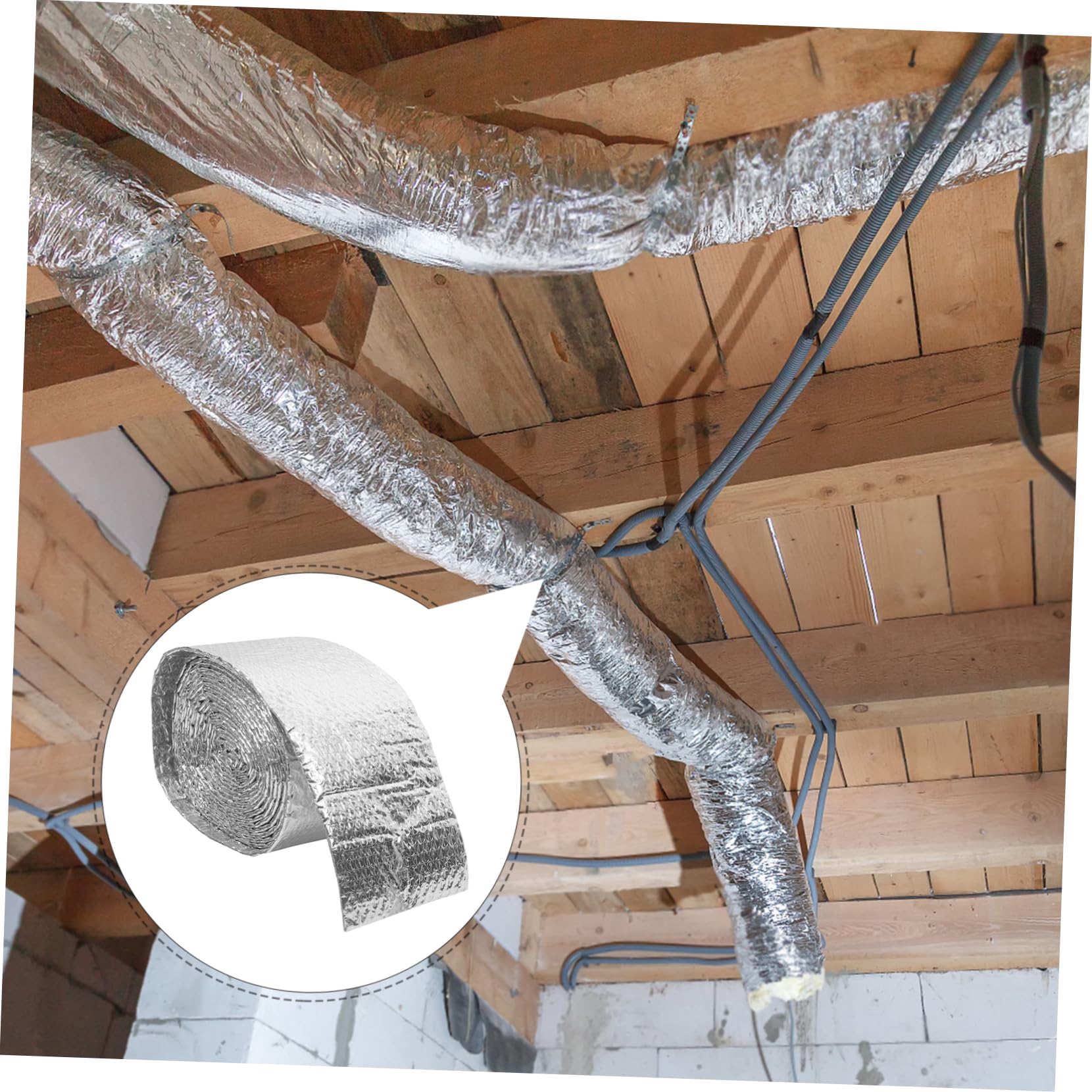 DOBTIM Pellicola Isolante In Schiuma Per Tubi - Foto 2