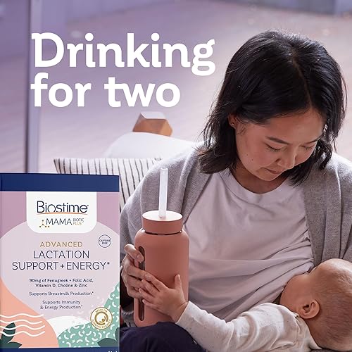 Miniatura 8 de Biostime Suplemento de lactancia de fenogreco mamabiótico + complejo vitamínico energético Multivitamínico de apoyo para la lactancia