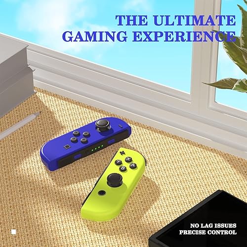 Miniatura 7 de YURRDE Joy Cons for Switch Controllers, Wireless Joy Con Replacement Compatible for Switch Joycons, Left and Right Switch Controller Joycon Support