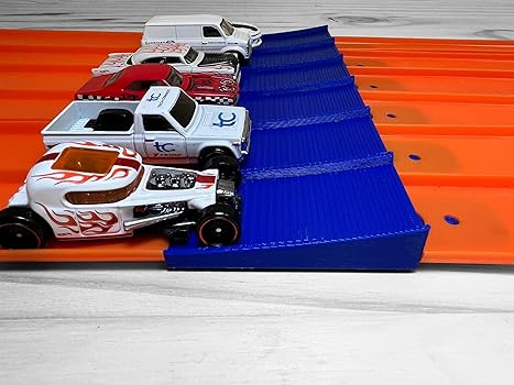 Amazon.com: 6 Lane Jump | Compatible with Hot Wheels Super 6 Lane