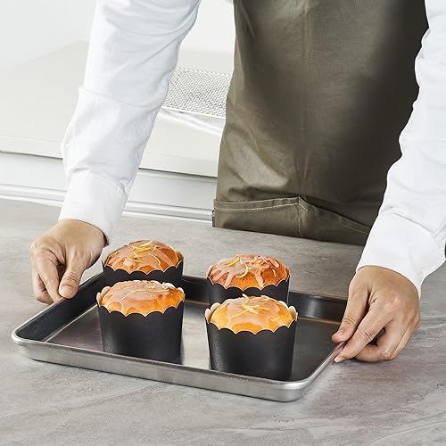 Miniatura 112 de Restaurantware Panificio Premium - Taza de papel Kraft de 10 onzas para hornear, tazas de papel para hornear, perfectas para magdalenas, cupcakes