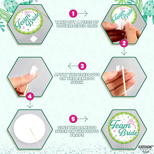 Miniatura 6 de KatchOn, Kit de accesorios para fotos de despedida de soltera, paquete de 35 | Accesorios de cabina de fotos de fiesta mexicana para decoraciones de