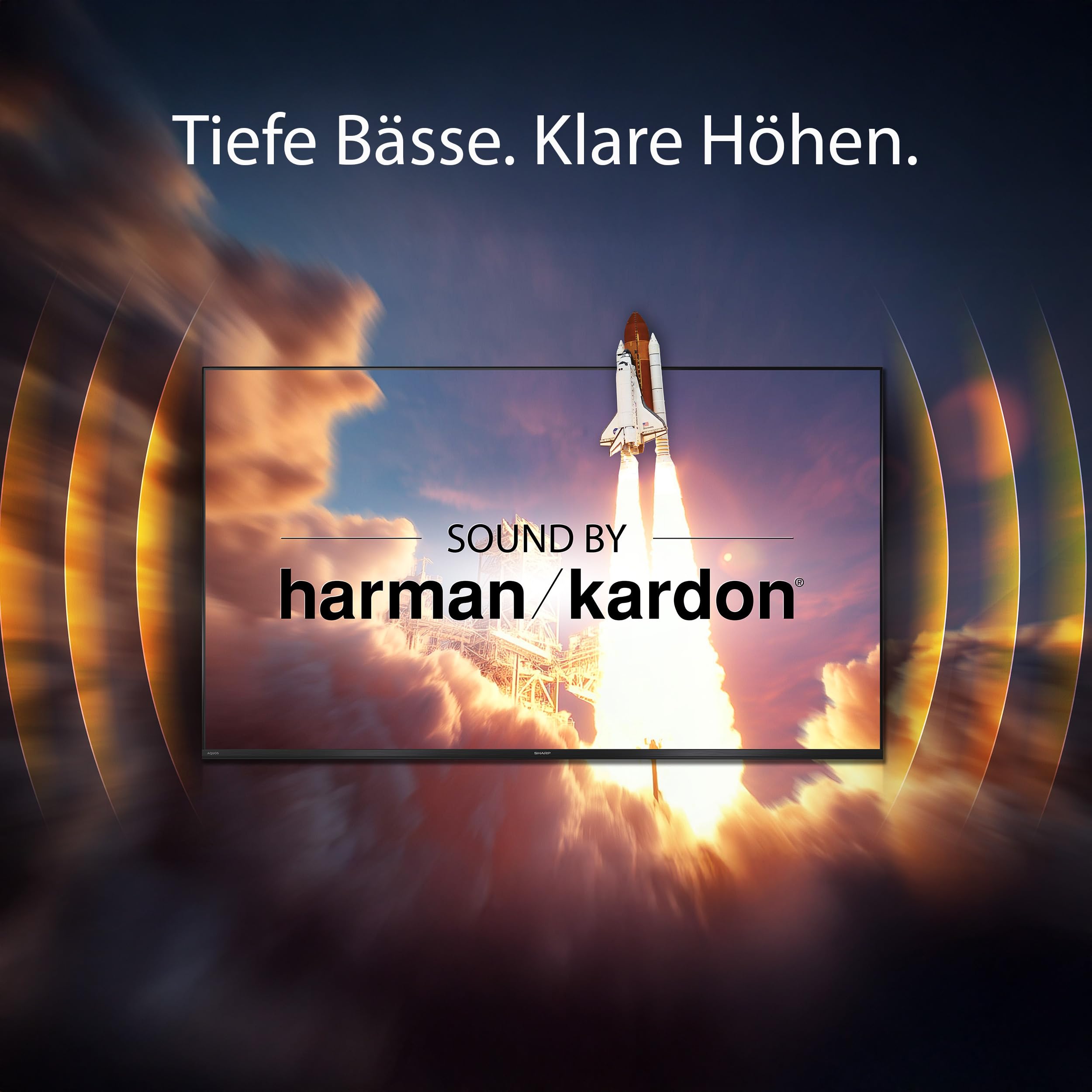 Sharp 70HP5765E QLED Fernseher 70 Zoll Google TV - 4K UHD Smart TV mit Dolby Vision HDR, Dolby Atmos, Sound by Harman Kardon, Google Assistant und Triple-Tuner, QLED TV (2026)