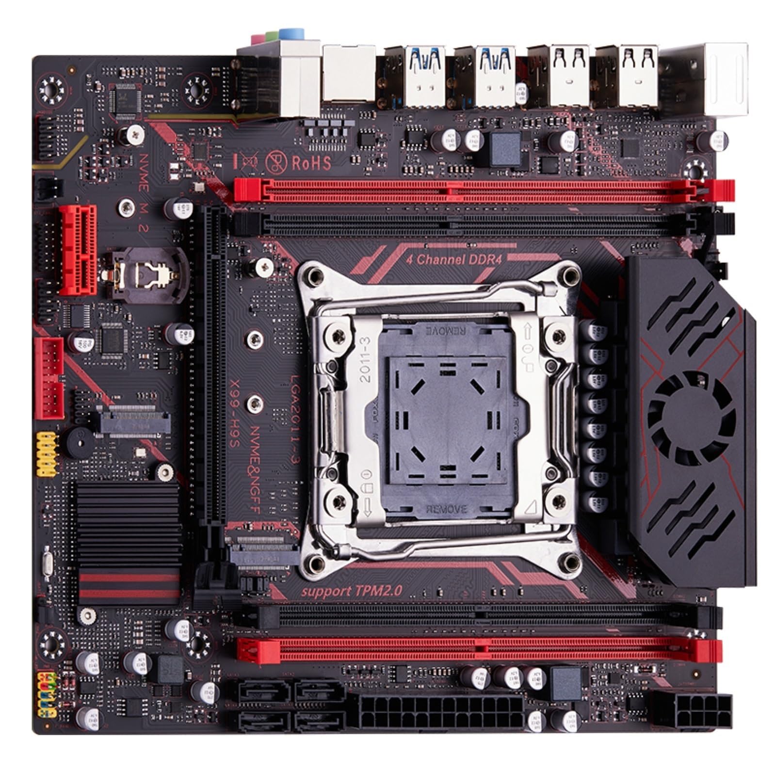 Amazon.co.jp: X99 TPMコンピュータマザーボード2.0インターフェース