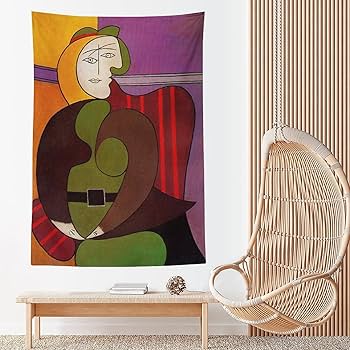 Amazon.co.jp: Pablo Picassoパブロ・ピカソ画家の作品（赤い