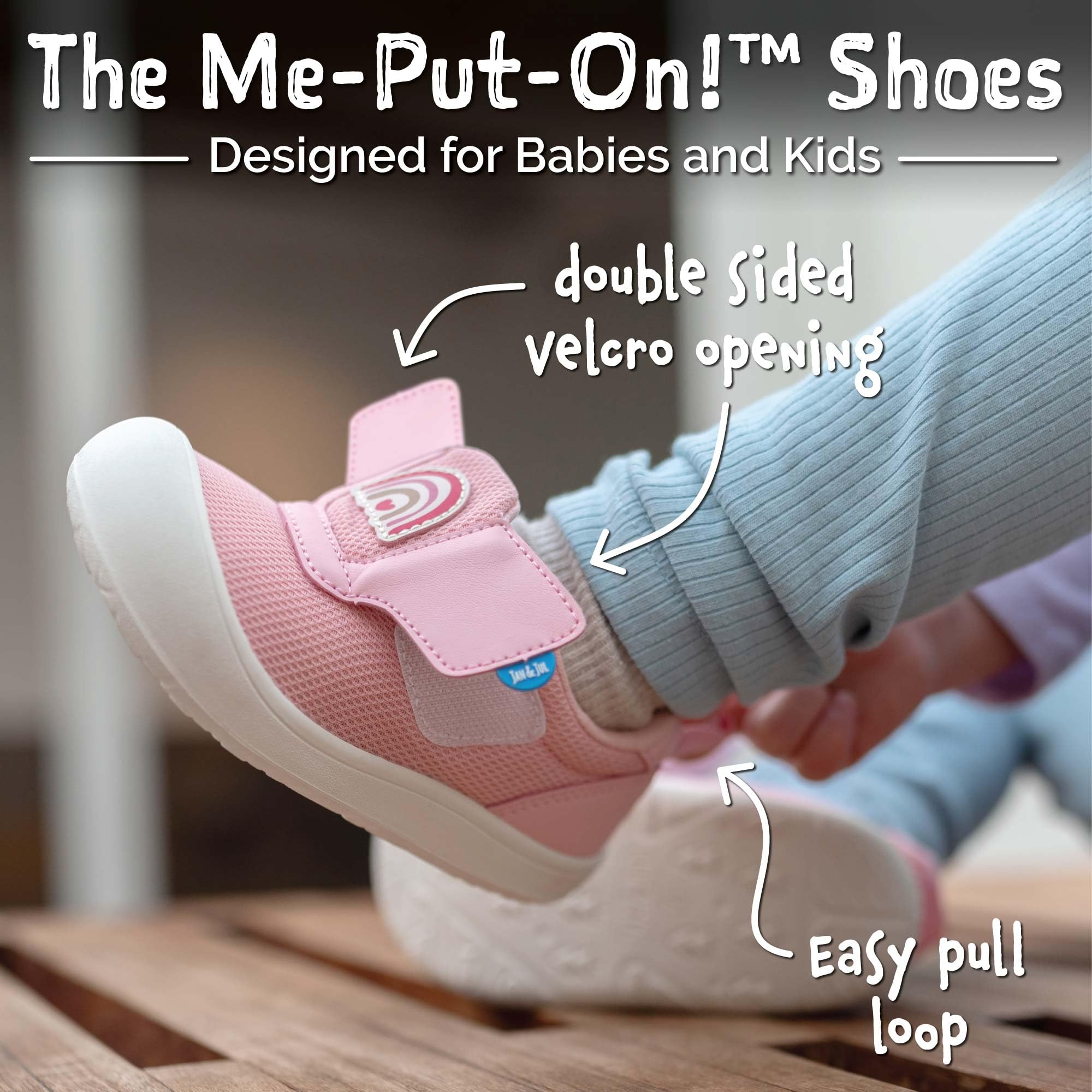 Jan & Jul Easy-On Toddler Mini-Flyer Scarpe