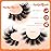 JIMIRE Mink Lashes Fluffy Cat Eye False Eyelashes D Curl Russian Strip Lashes Natural Look Soft Fake Lashes Volume Eyelash Extensions 7 Pairs Pack