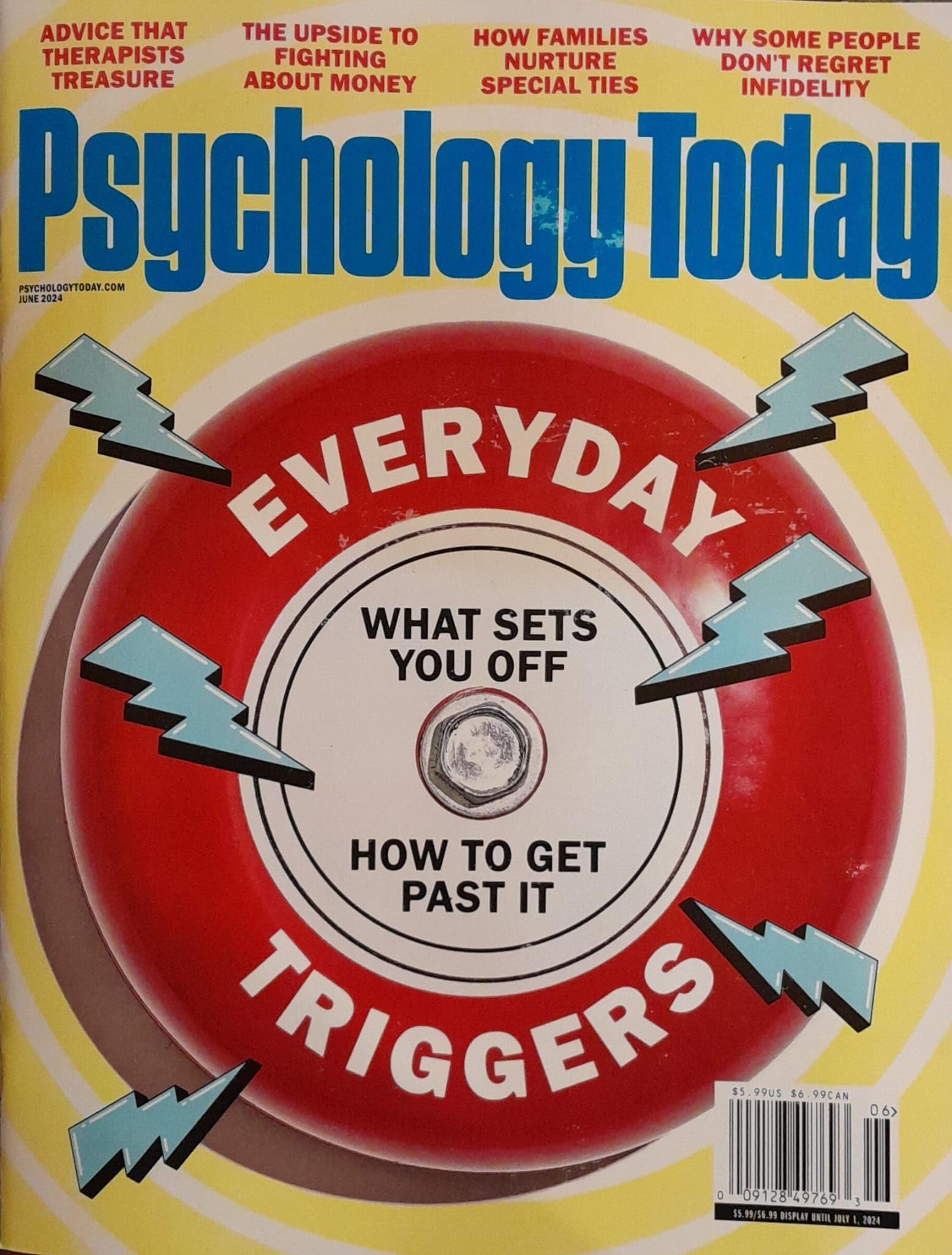 Psychology Today Magazine Junee 2024 What Sets You Off