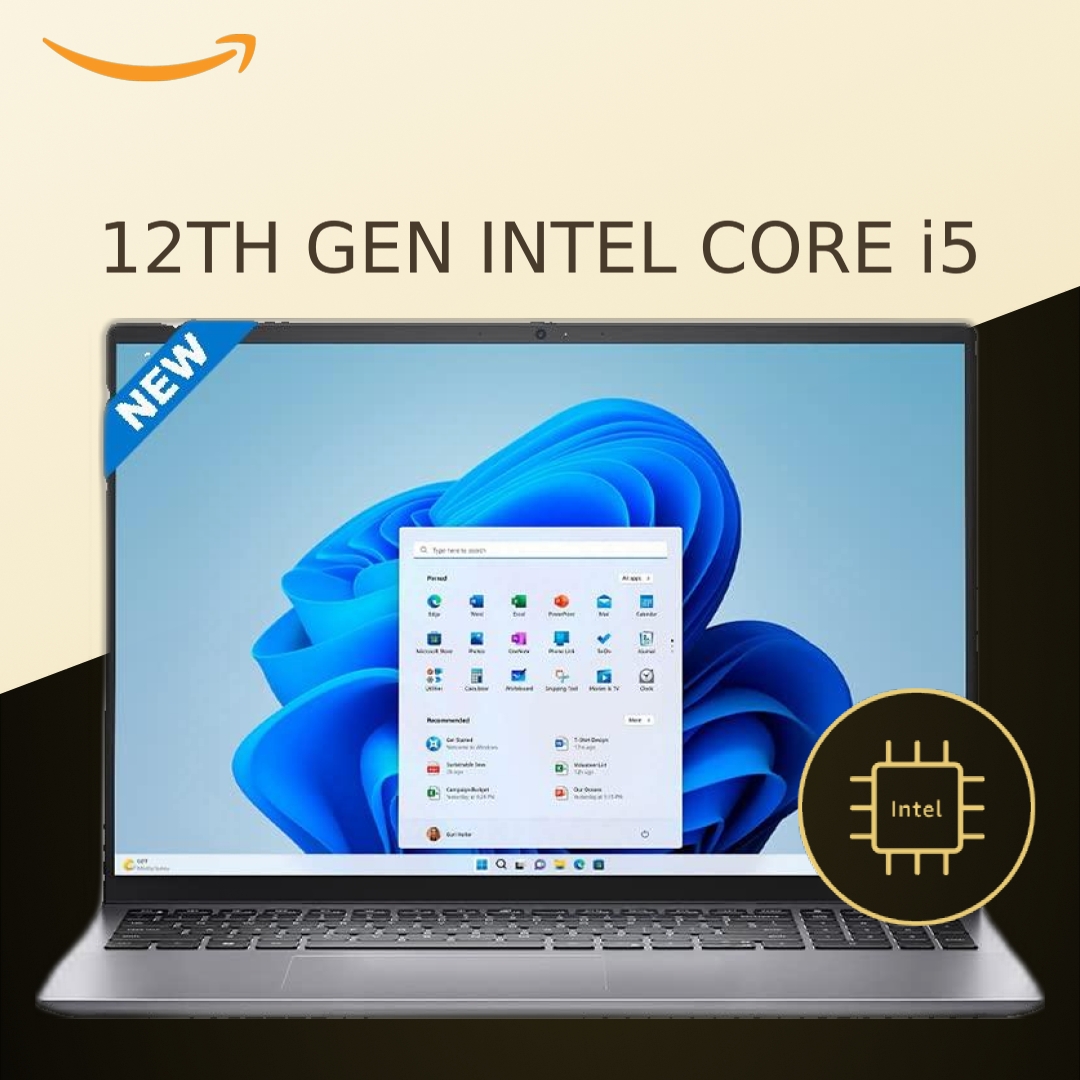 Dell Vostro 5620 Laptop, Intel i5-1240P, 16GB DDR4, 512GB SSD, 16