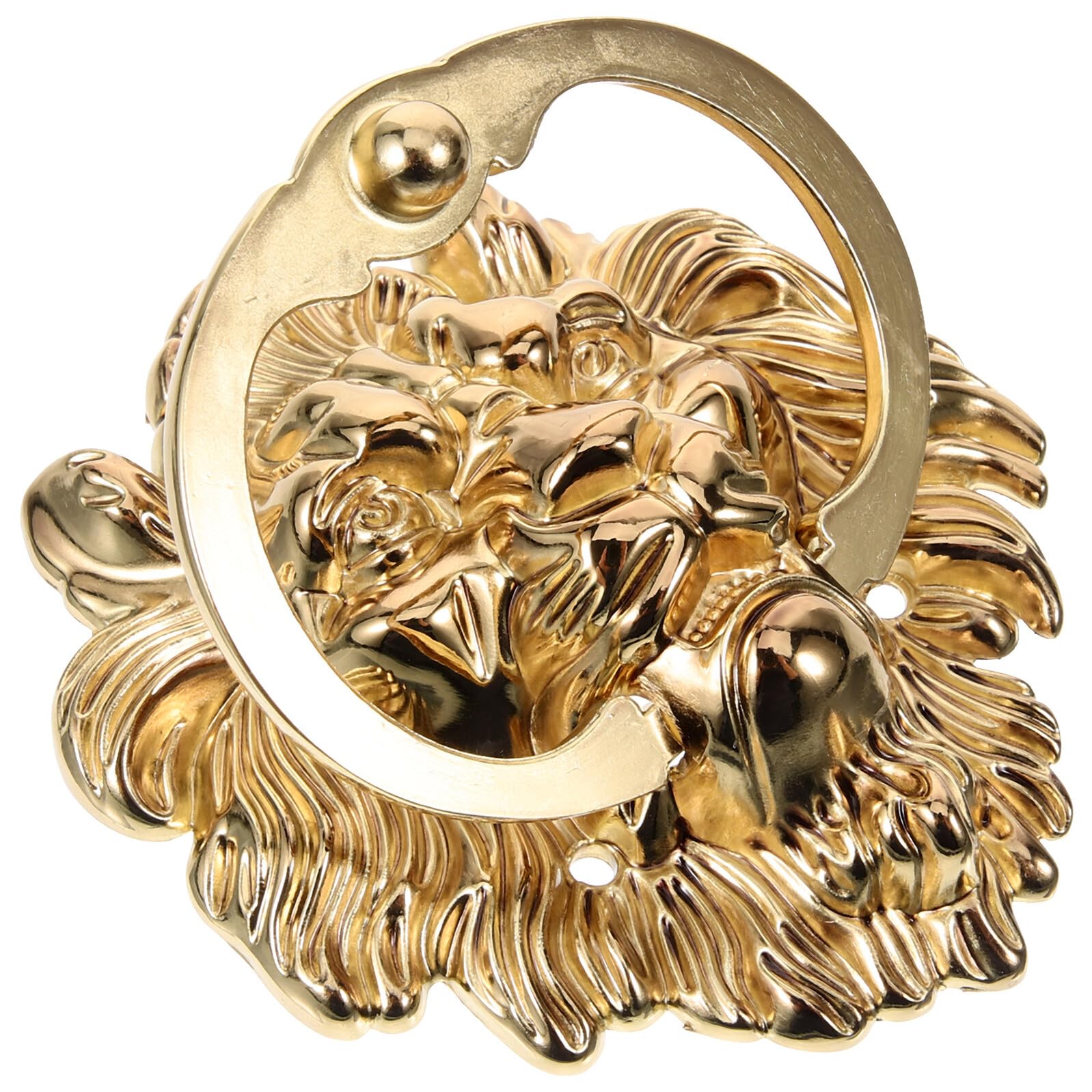 Poignée de porte tête de lionceau or pour sublimer votre entrée de maison