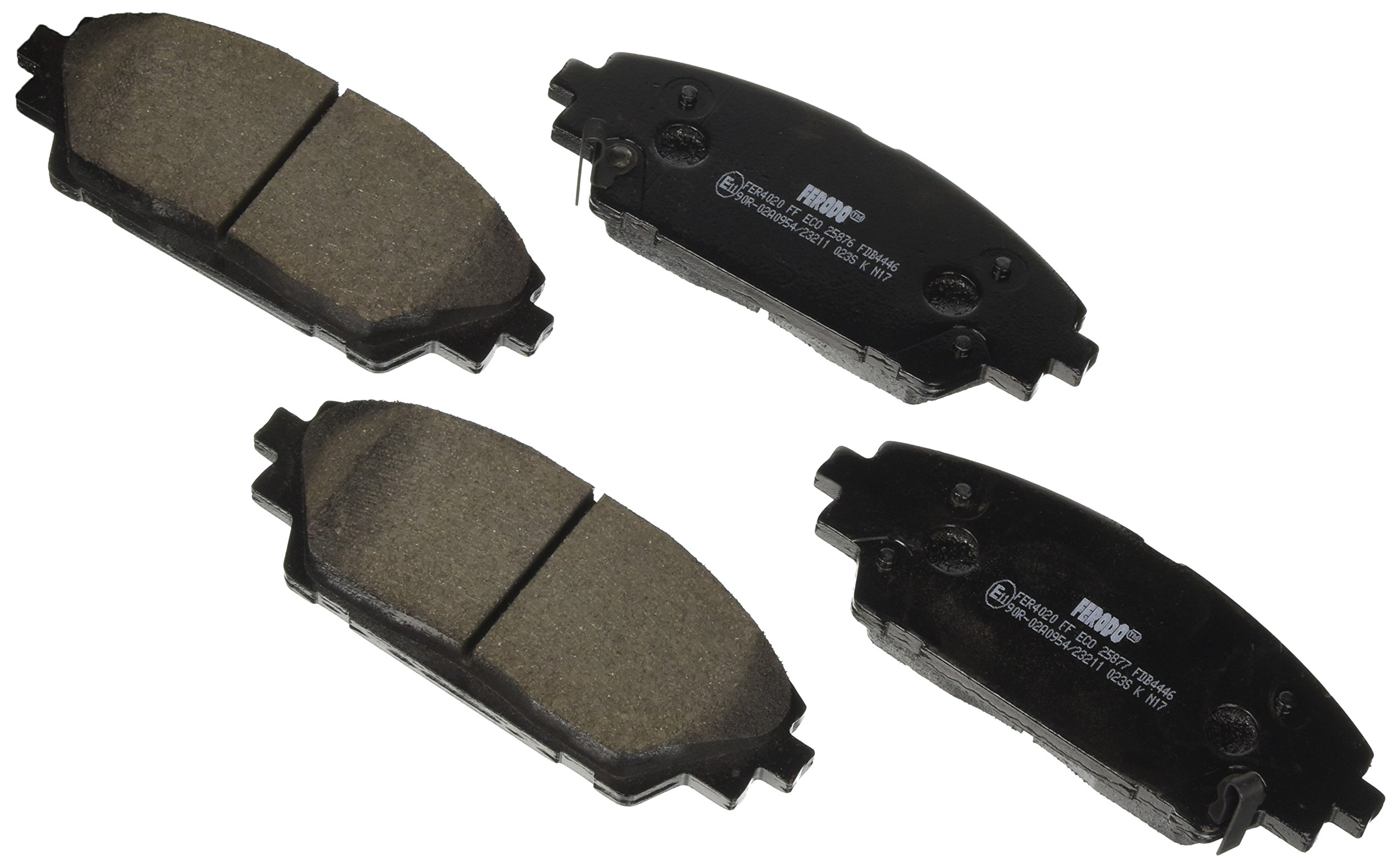 Kit Pastiglie Freno Ferodo FDB4069 Anteriori Con Sensore Usura – Per Suzuki, Nissan, Opel