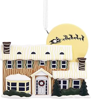 Hallmark National Lampoon's Christmas Vacation Griswold House Christmas Ornament,Resin