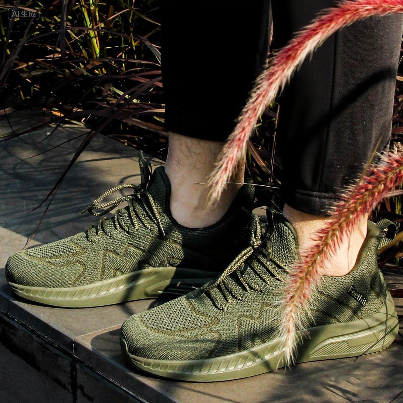 Feethit Sneakers Uomo Scarpe Running Corsa Ginnastica Camminata Casual Jogging Trekking Tennis Outdoor Fitness Sportive Palestra Scarpe da Lavoro Comode Leggere Traspiranti