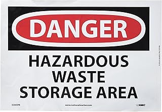 NMC D285PB OSHA Sign, Legend