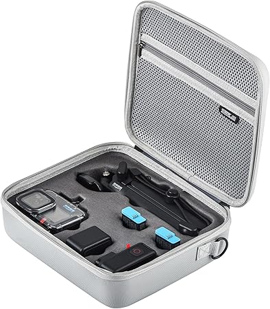 Amazon Youlida Gopro 収納ケース キャリングケース Gopro Hero10 9対応 アクションカメラ収納ケース 防塵 耐震 収納 カメラアクセサリーセット 全面保護 携帯便利 ショルダーストラップ付き Youlida ウェアラブルカメラ用ケース Amazon Youlida Gopro 収納ケース キャリングケース Gopro Hero10 9対応 アクションカメラ収納ケース 防塵 耐震 収納 カメラアクセサリーセット 全面保護 携帯便利 ショルダーストラップ付き Youlida ウェアラブルカメラ用ケース